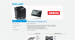 Desktop Screenshot of egeland.com