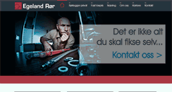 Desktop Screenshot of egeland.no